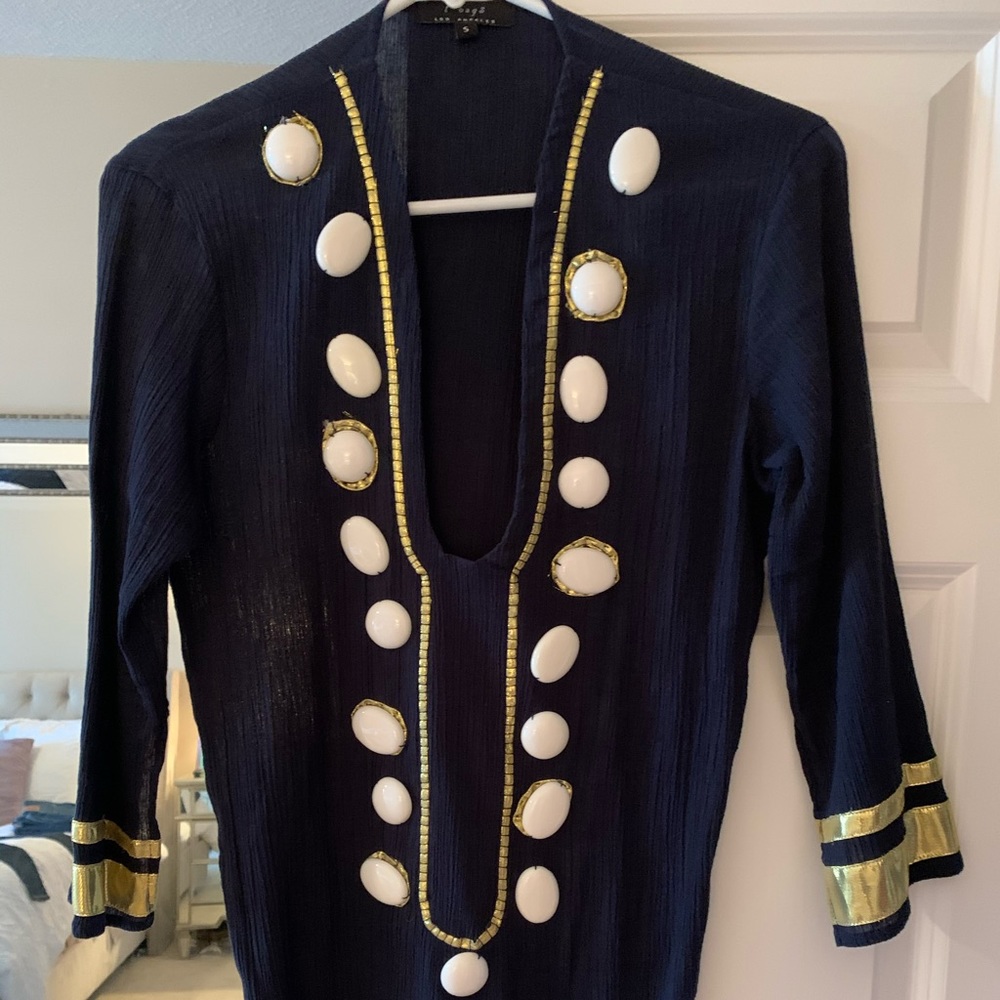 Dark Blue Tunic Dress